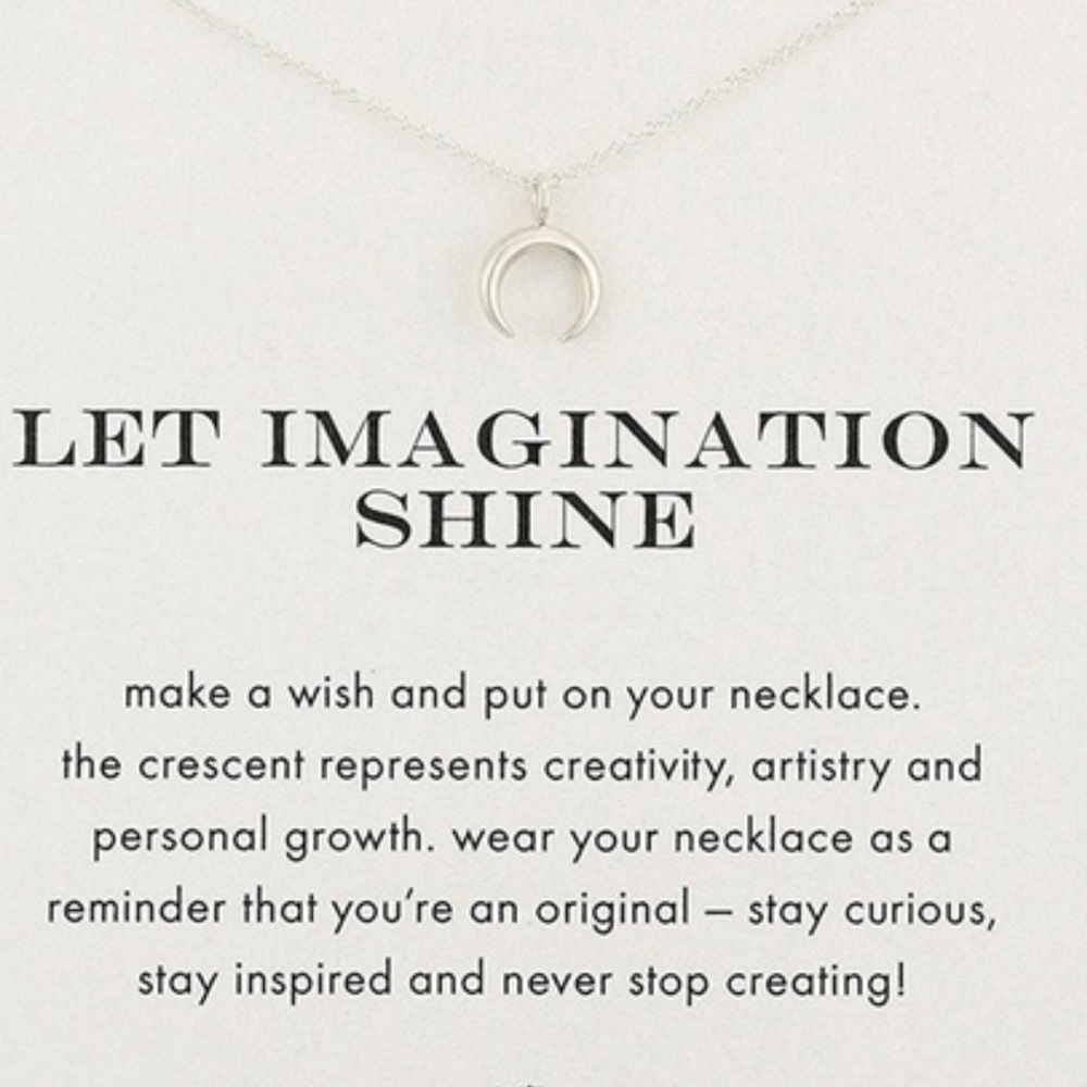 Crescent Moon Dainty Necklace